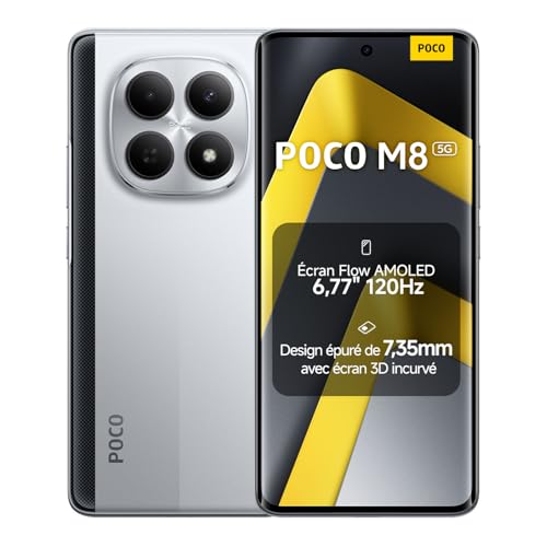 XIAOMI POCO M8 Smartphone 8+512 Go Snapdragon® 6 Gen 3 - Arg