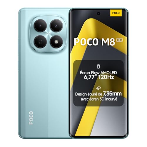 XIAOMI POCO M8 Smartphone 8+256 Go Snapdragon® 6 Gen 3 - Ver