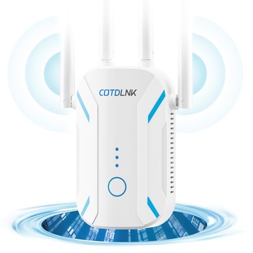 2026 COTDLNK Repeteur WiFi Puissant 1200Mbps Amplificateur W