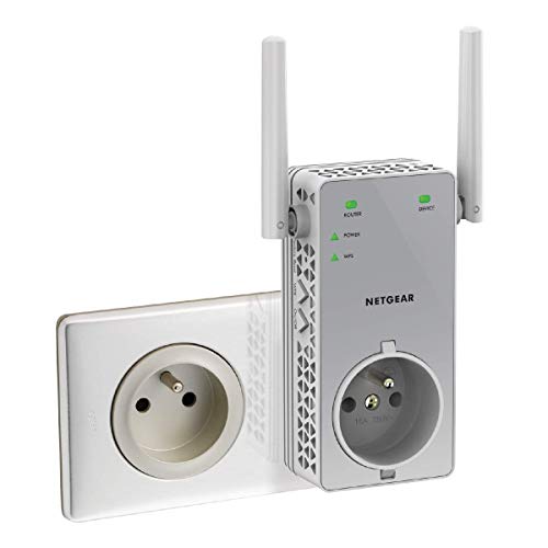 Netgear - AC750 WiFi Range Extender EX3800 - Wi-FI Range Ext